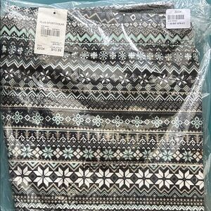 Cato Gray and White Patterned leggings. New in bag 22/24